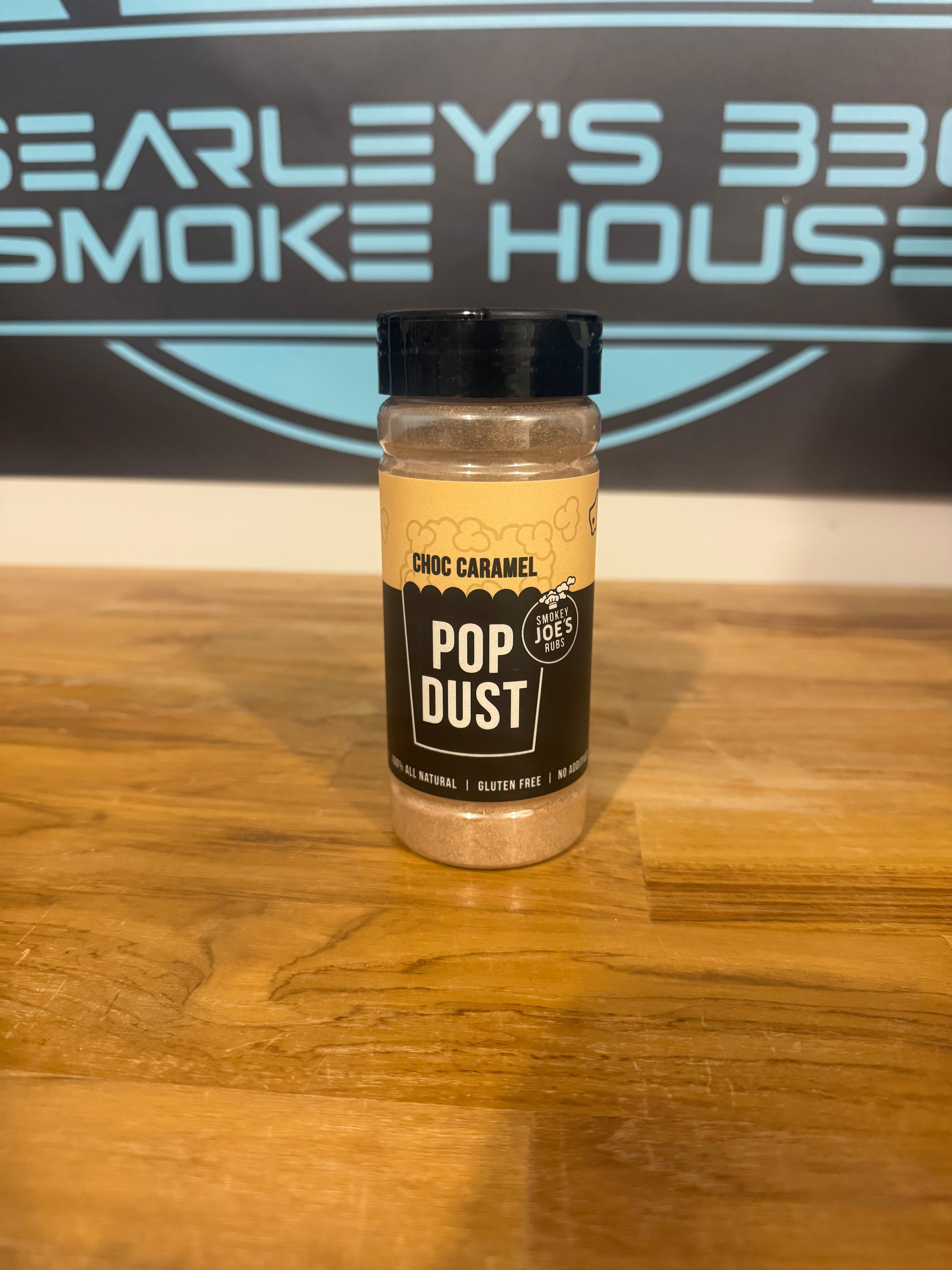 Choc caramel pop dust